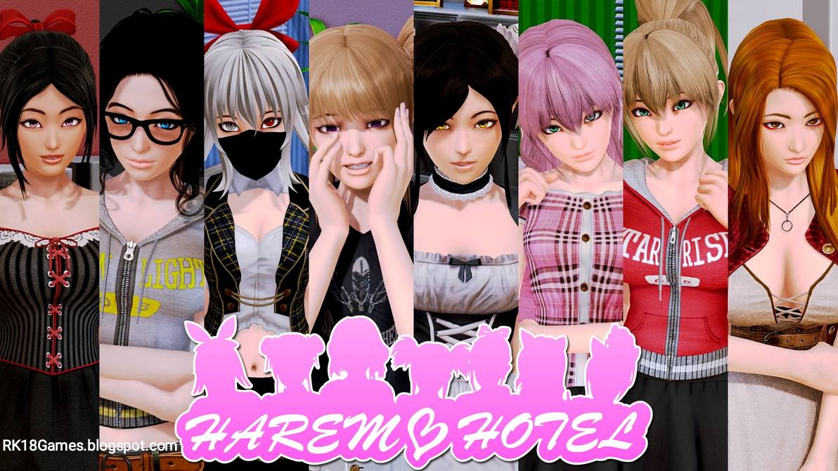 Harem Hotel porn xxx game download cover