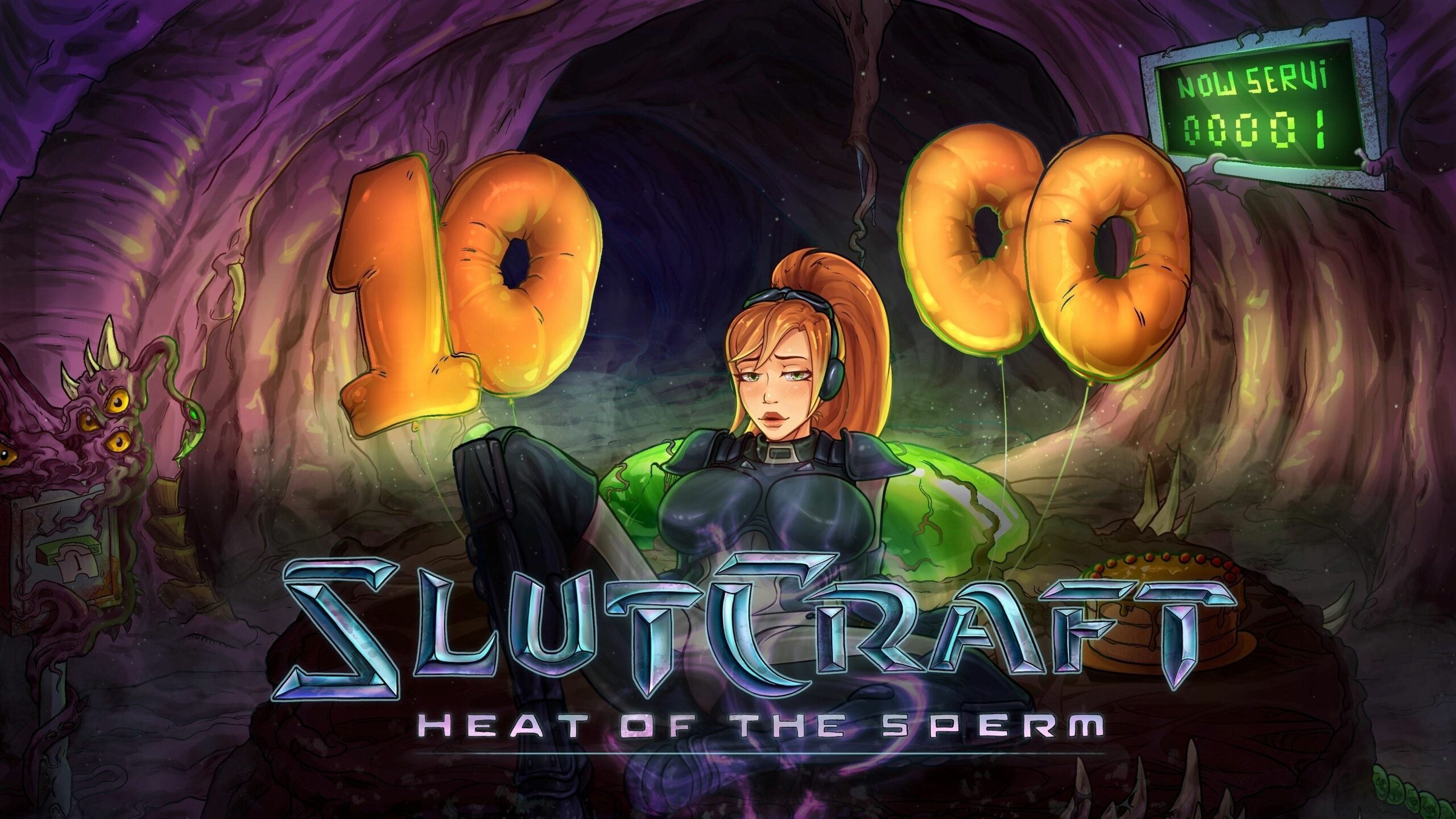SlutCraft: Heat of the Sperm porn xxx game download cover