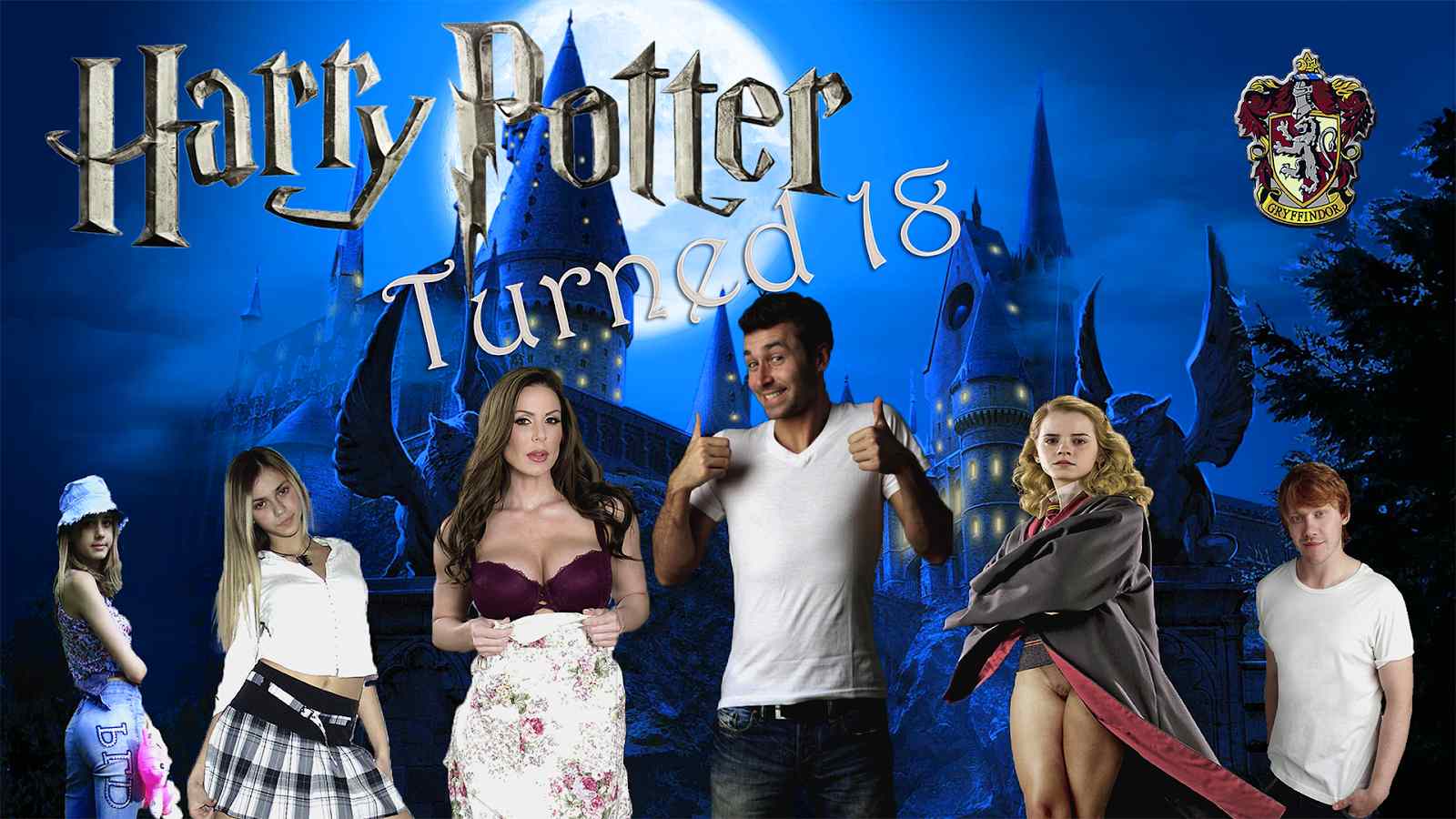 Harry Potter Turns 18 porn xxx game download cover
