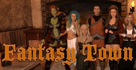 Fantasy Town porn xxx game download cover