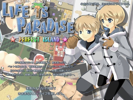 Life Is Paradise porn xxx game download cover