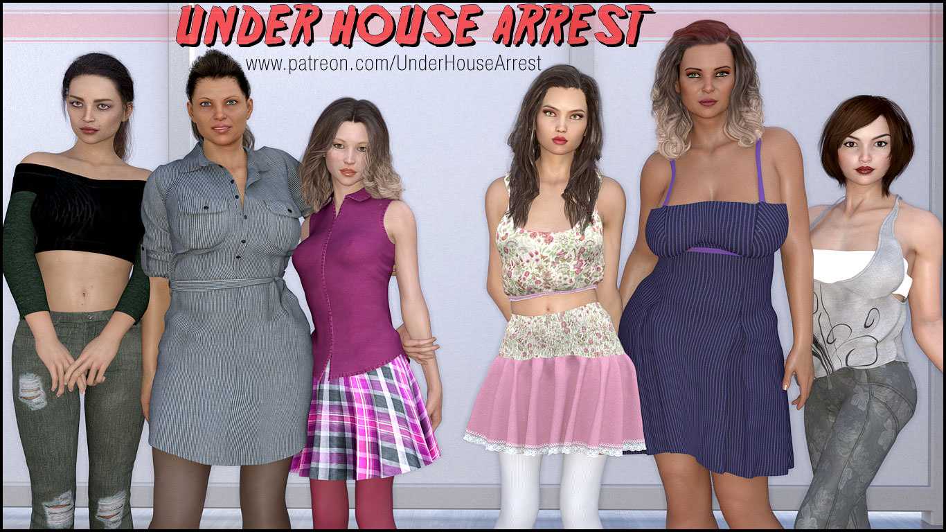 Under House Arrest porn xxx game download cover