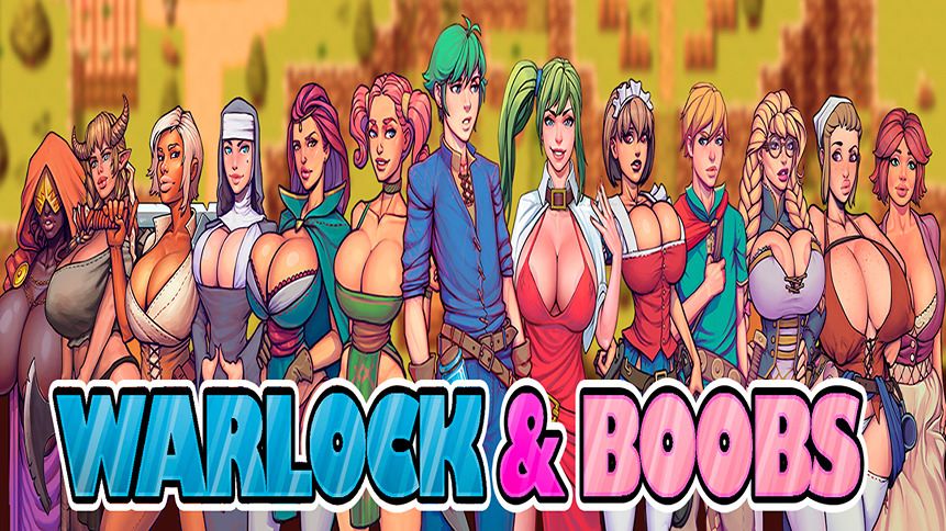 Warlock and Boobs porn xxx game download cover