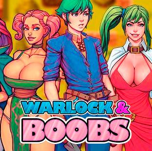 Warlock and Boobs porn xxx game download cover