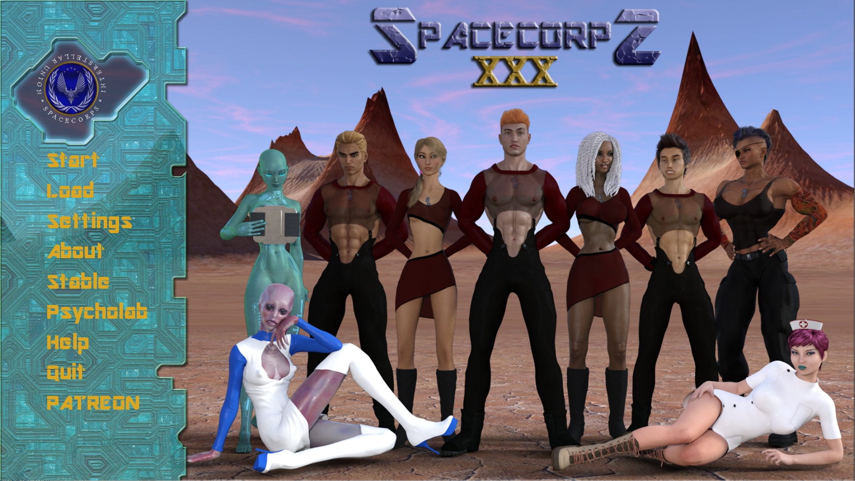 SpaceCorps XXX porn xxx game download cover