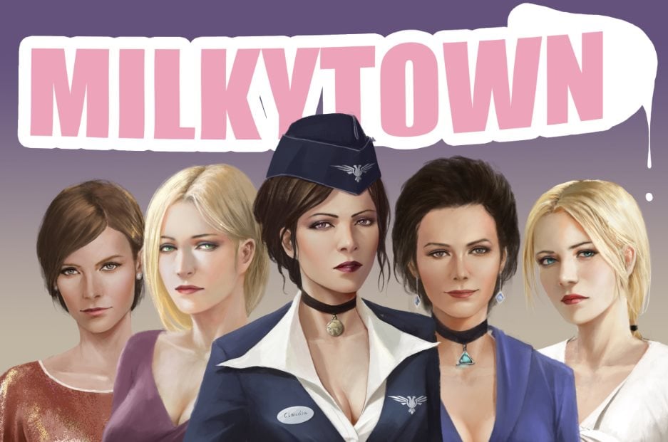 Milky Town porn xxx game download cover