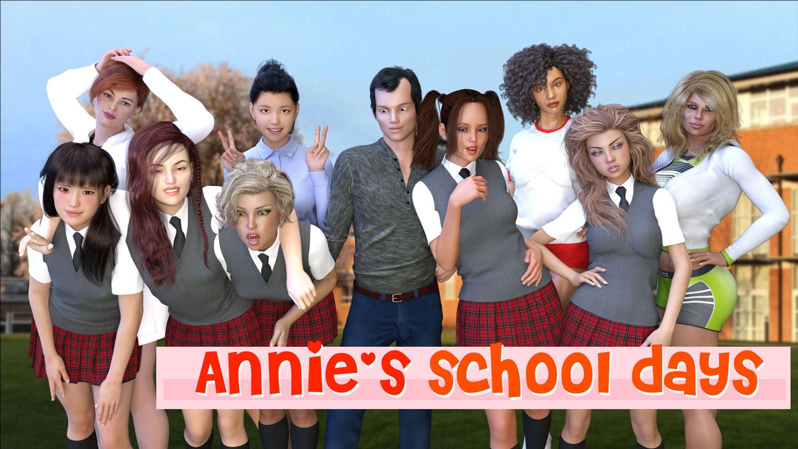 Annie’s School Days porn xxx game download cover