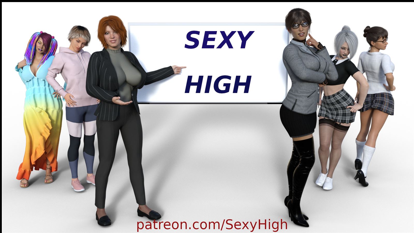 Sexy High porn xxx game download cover