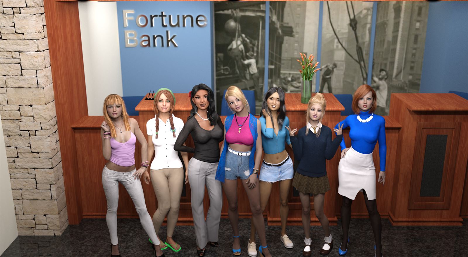 Banking on Bella porn xxx game download cover
