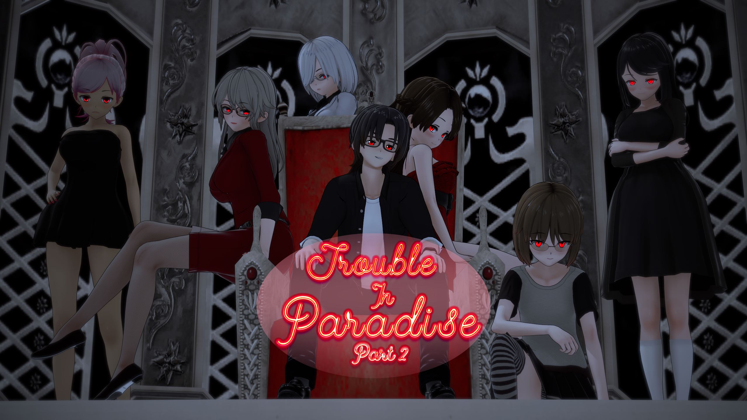 Trouble in Paradise porn xxx game download cover