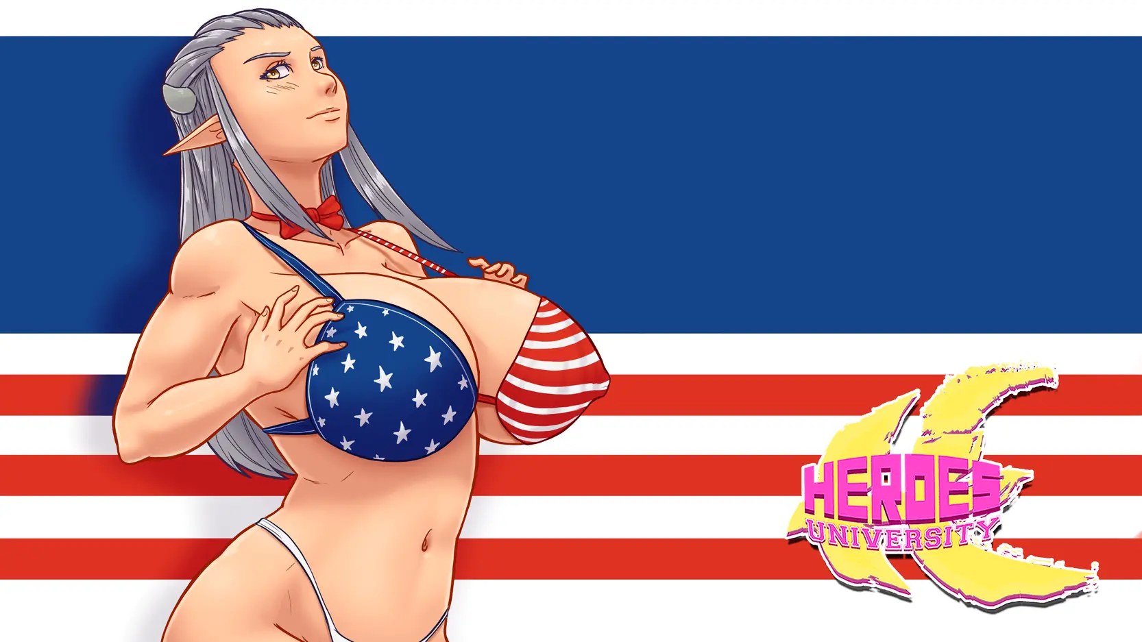 Heroes University H porn xxx game download cover