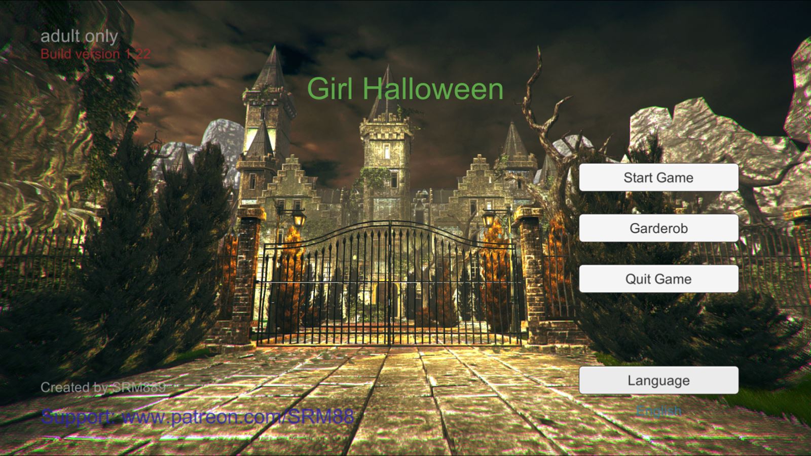 Girl Halloween porn xxx game download cover