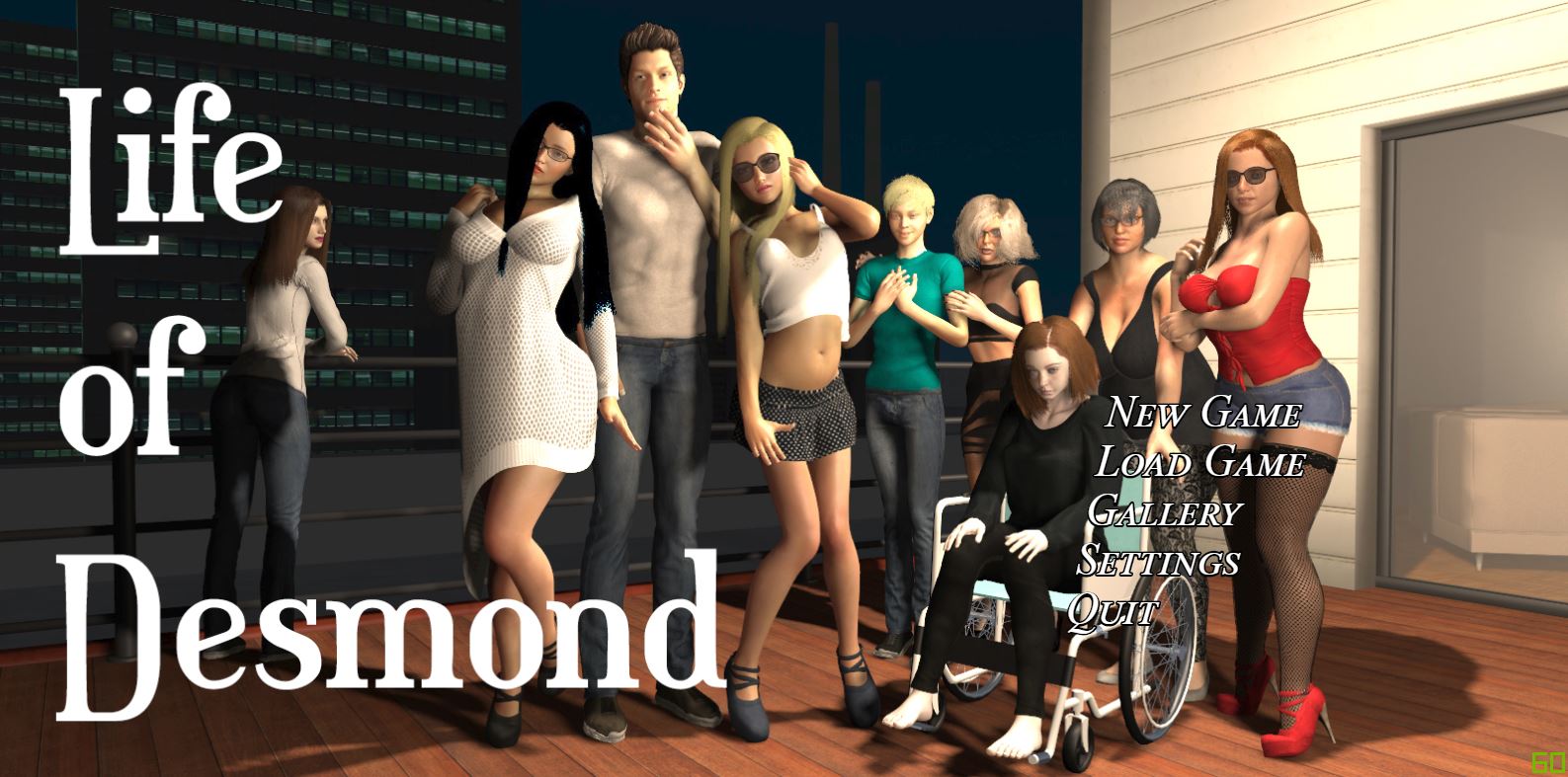 Life of Desmond porn xxx game download cover