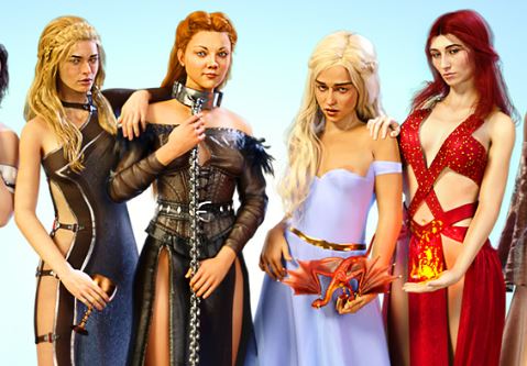 Whores of Thrones 2 porn xxx game download cover