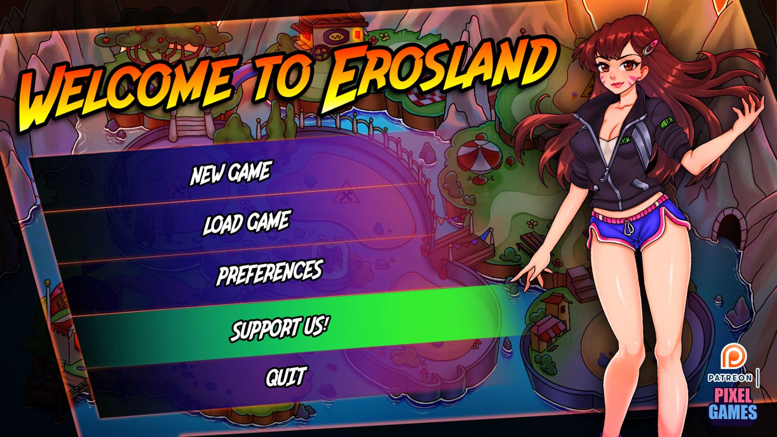 Welcome to Erosland porn xxx game download cover
