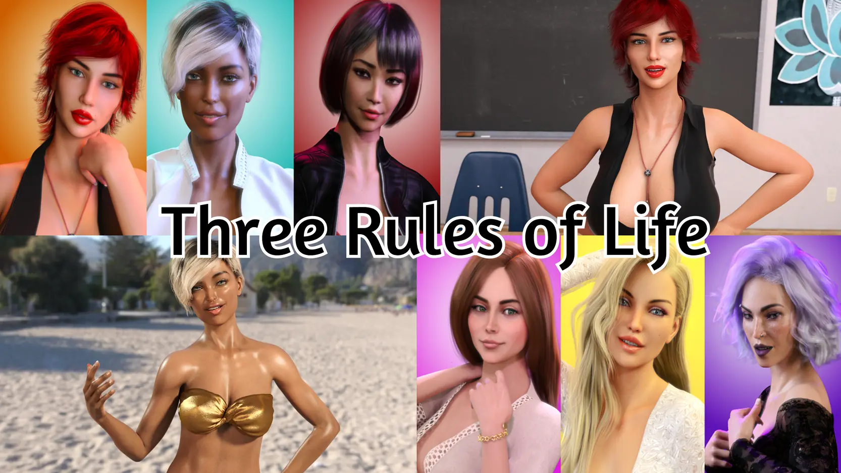 Three Rules of Life porn xxx game download cover