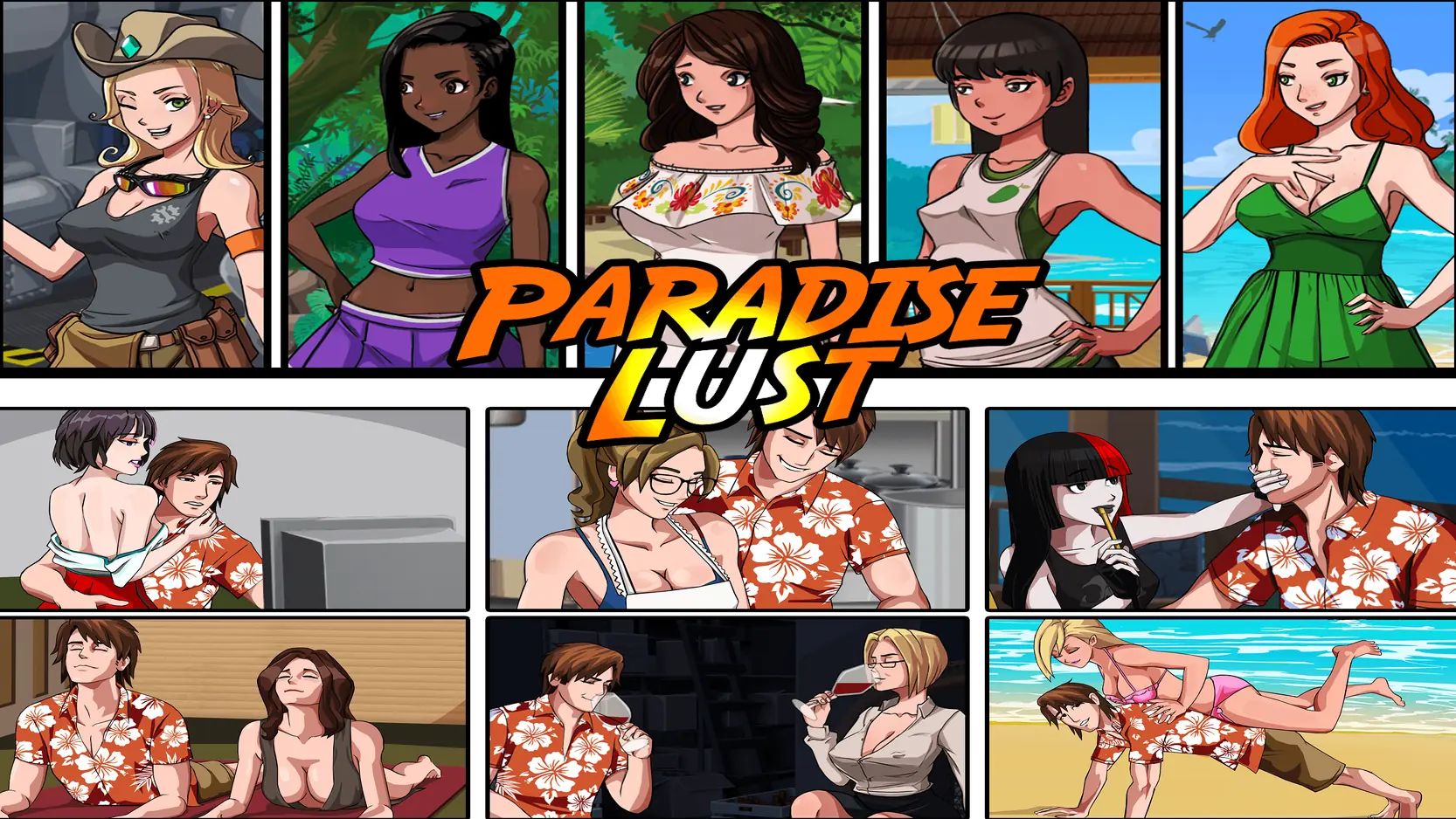 Paradise Lust porn xxx game download cover