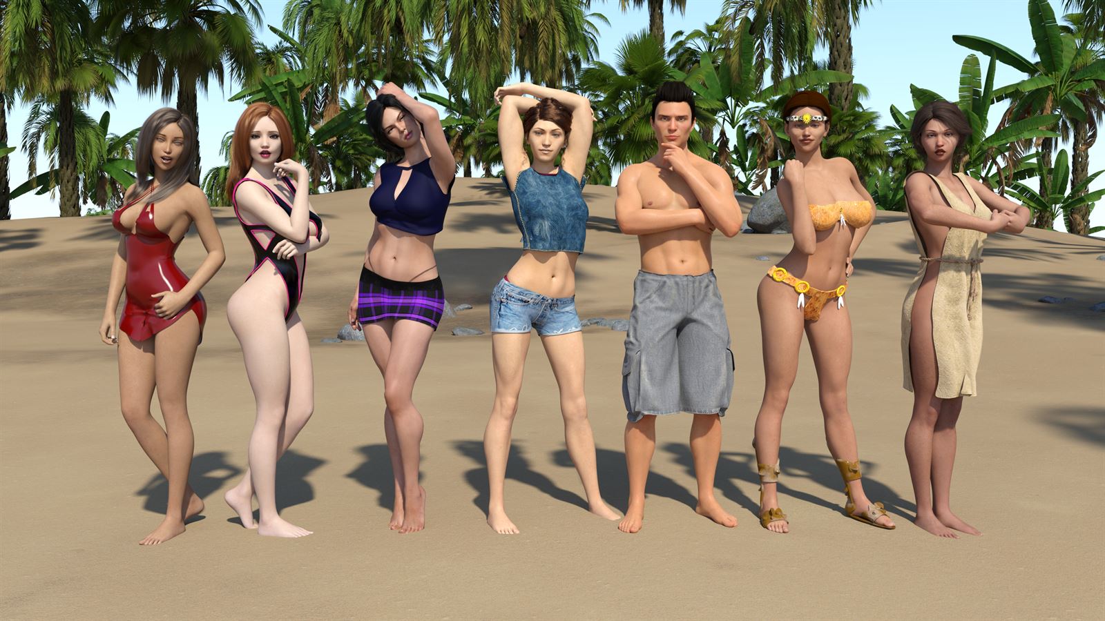 The Castaway Story porn xxx game download cover