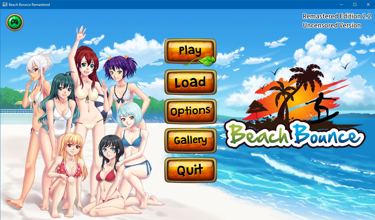 Beach Bounce porn xxx game download cover