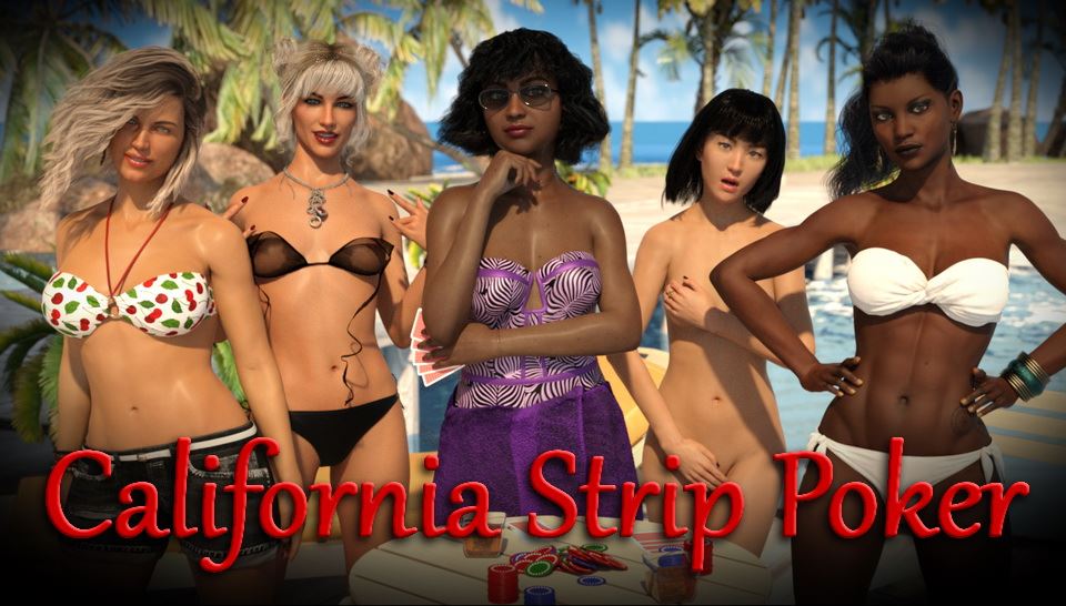California Strip Poker porn xxx game download cover