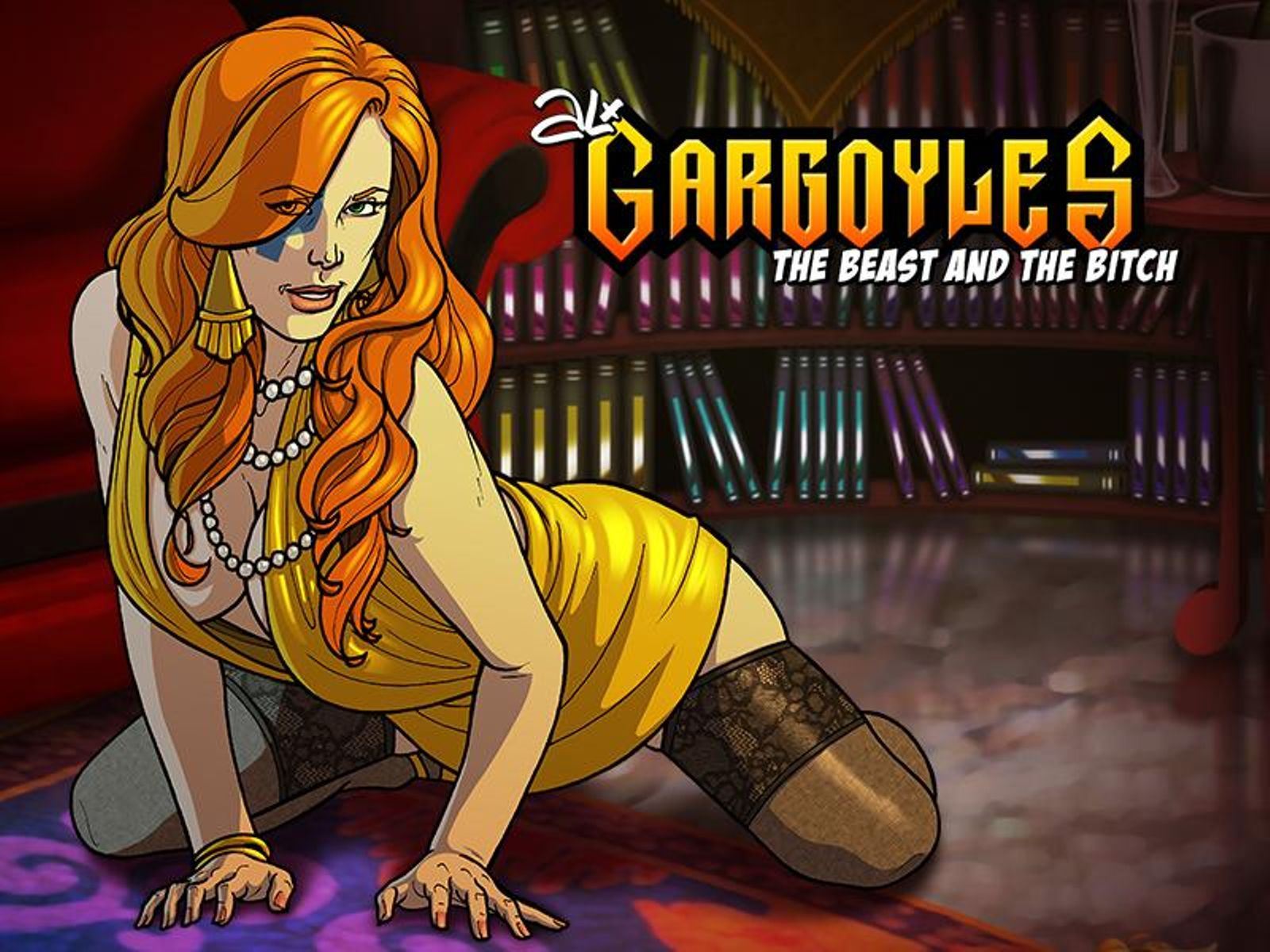 Gargoyles, The beast and the Bitch porn xxx game download cover