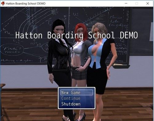 Hatton Boarding School porn xxx game download cover