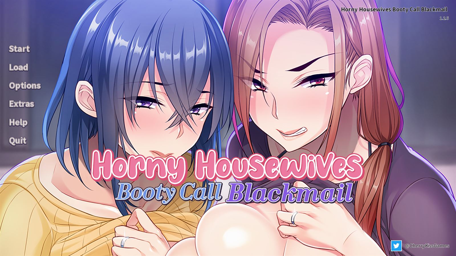 Horny Housewives Booty Call Blackmail porn xxx game download cover