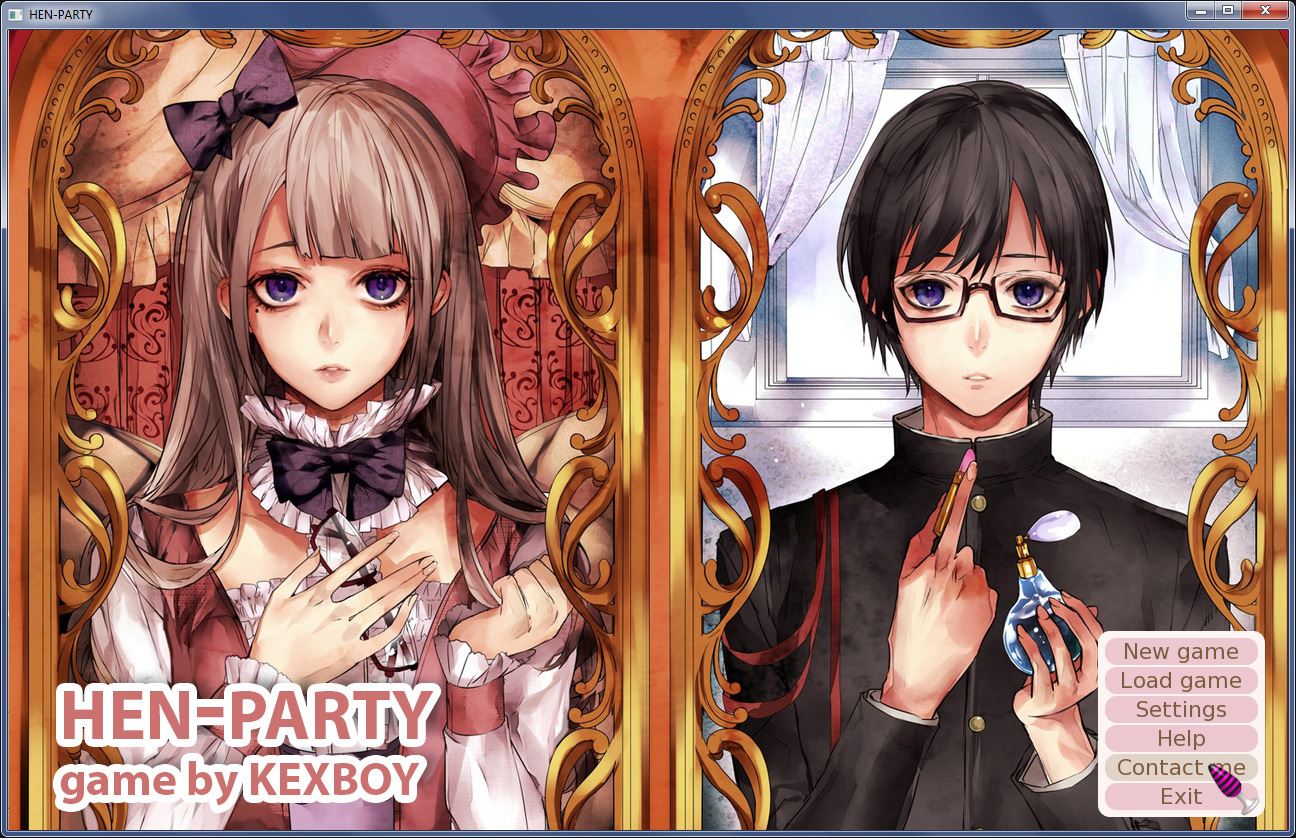 Hen-Party porn xxx game download cover