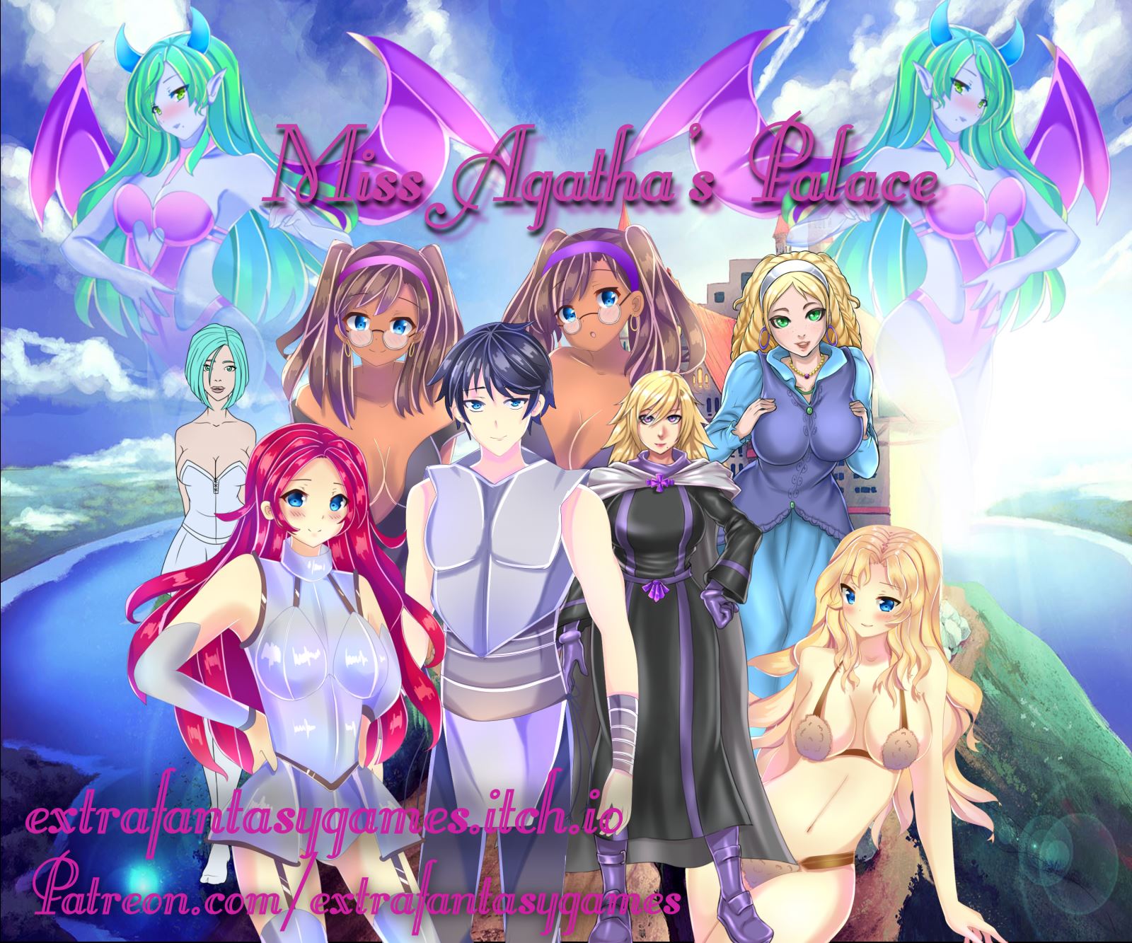 Miss Agatha’s Palace porn xxx game download cover