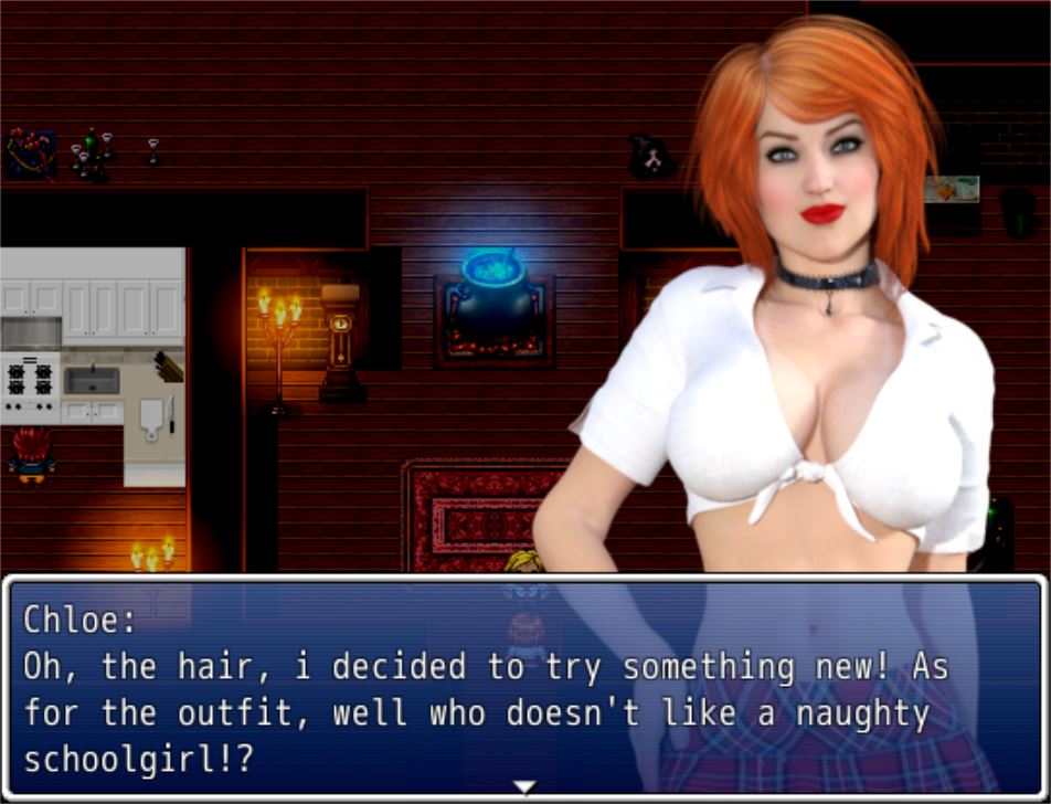Officer Chloe Halloween Minigame porn xxx game download cover