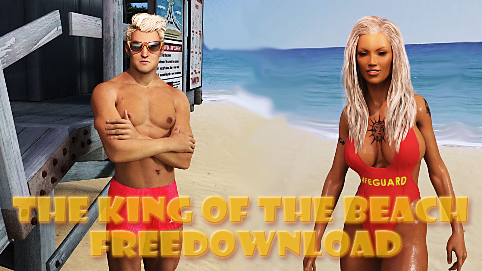 The King Of The Beach porn xxx game download cover