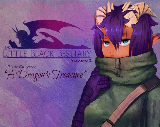 The Little Black Bestiary: A Dragon’s Treasure porn xxx game download cover