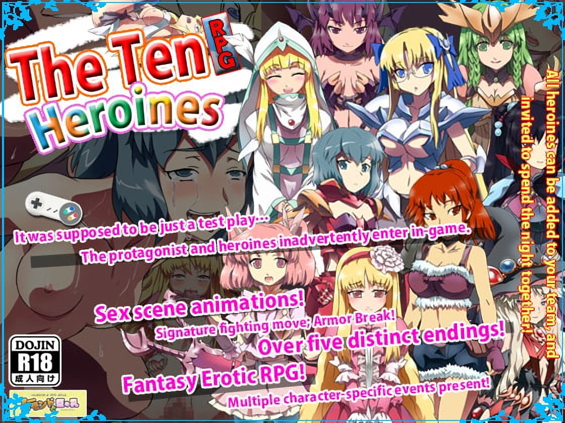 The Ten Heroines porn xxx game download cover