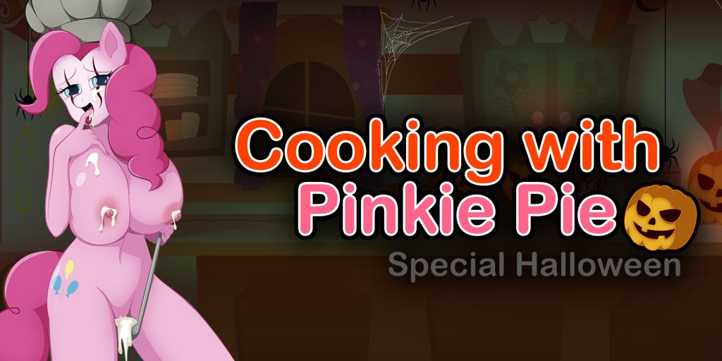 Cooking with Pinkie Pie Special Halloween porn xxx game download cover