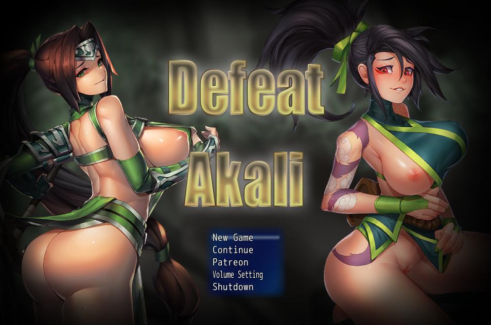 Defeat Akali porn xxx game download cover