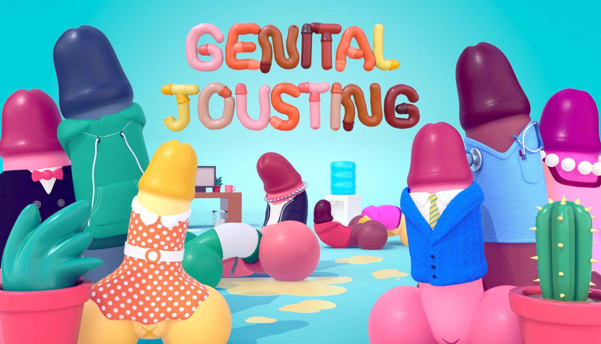 Genital Jousting porn xxx game download cover