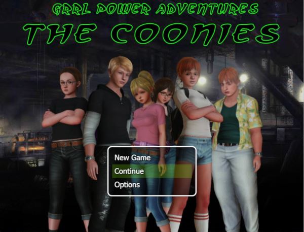 Grrl Power Adventures: The Coonies porn xxx game download cover