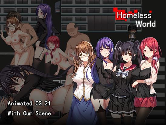 Homeless World porn xxx game download cover