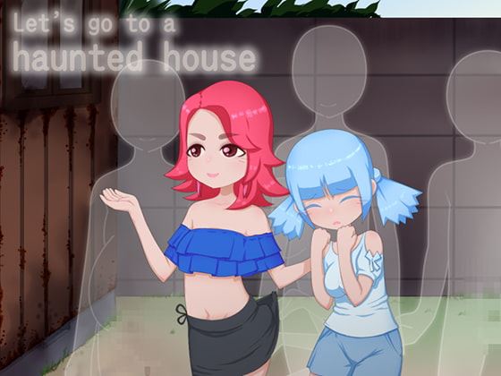 Let’s go to a Haunted House porn xxx game download cover