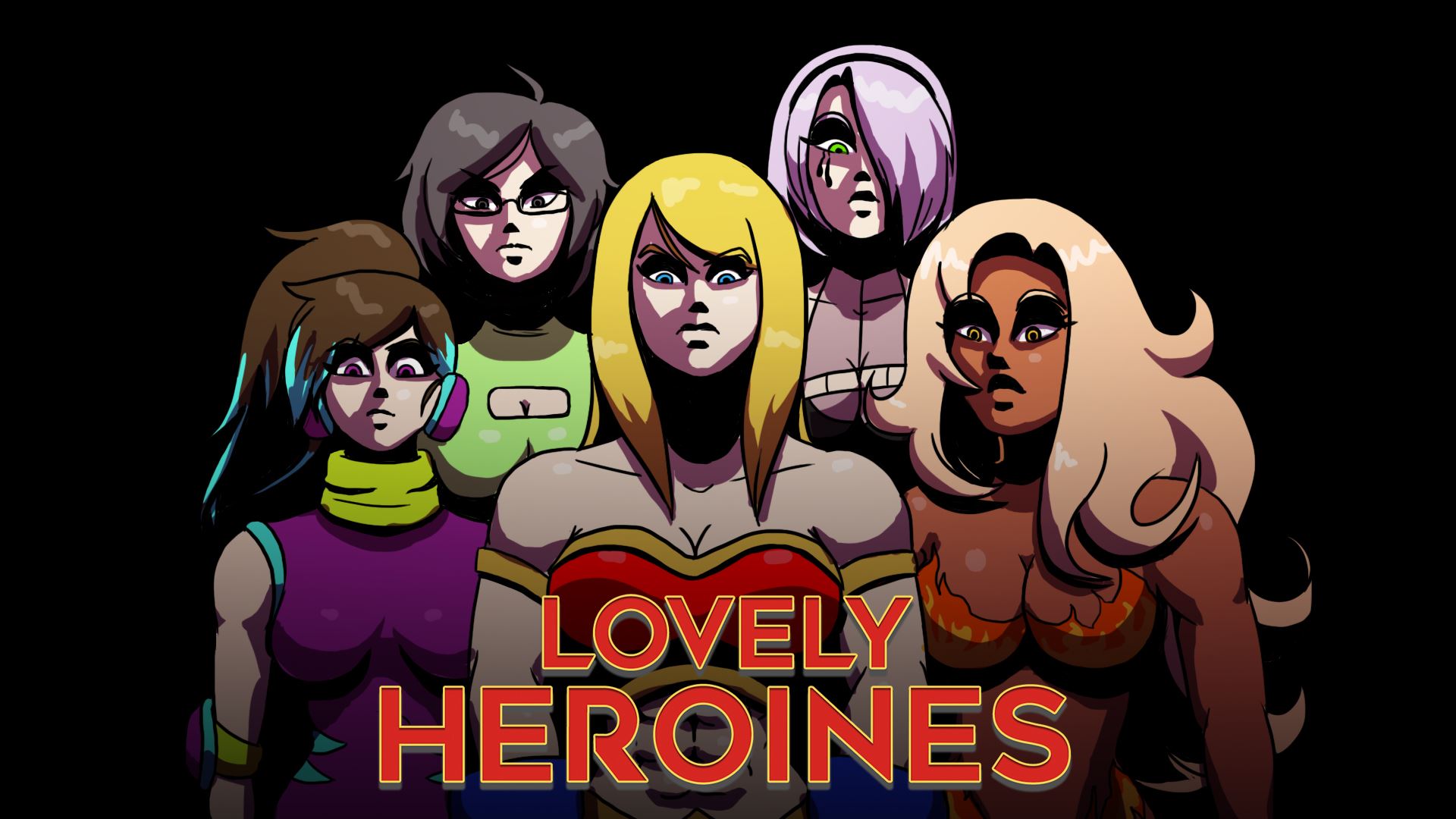 Lovely Heroines porn xxx game download cover