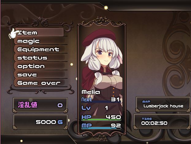 Melia and the Devil’s Island porn xxx game download cover