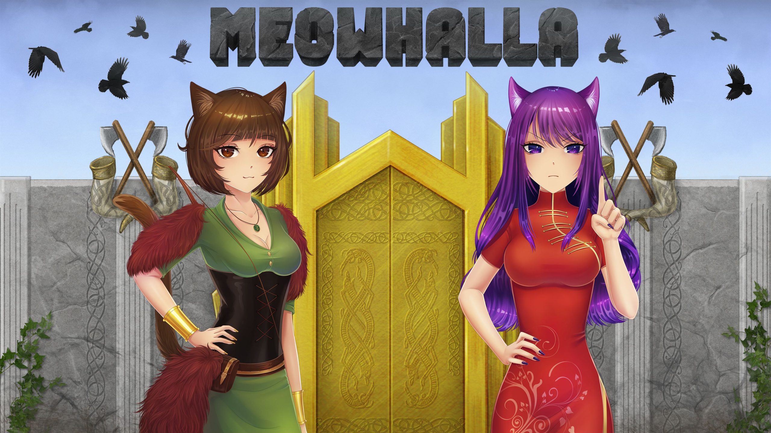 Meowhalla porn xxx game download cover