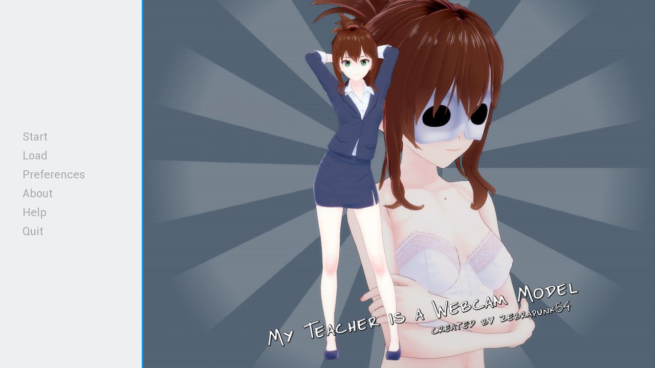 My Teacher is a Webcam Model porn xxx game download cover