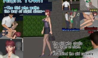 Night Town The girl who walks the way of night alone porn xxx game download cover