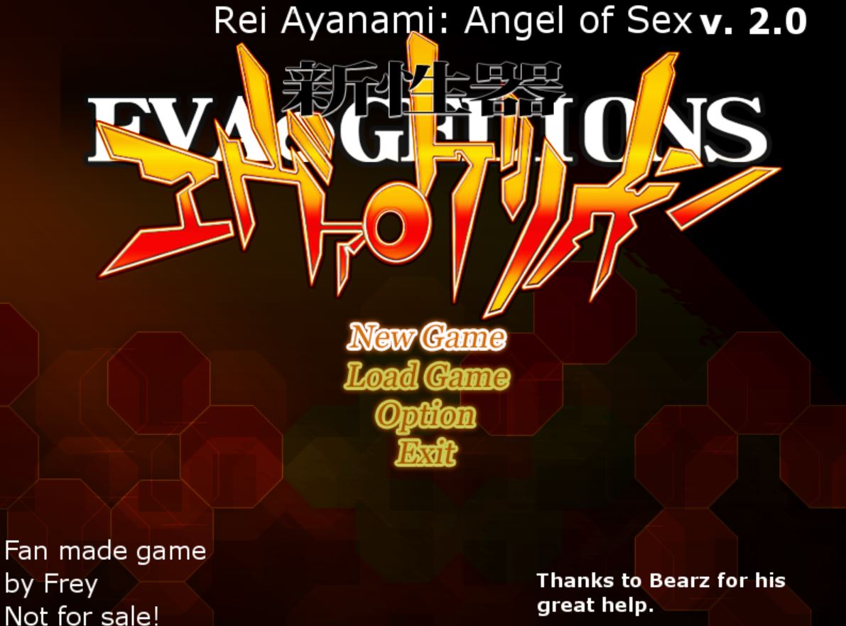 Rei Ayanami Angel of Sex porn xxx game download cover