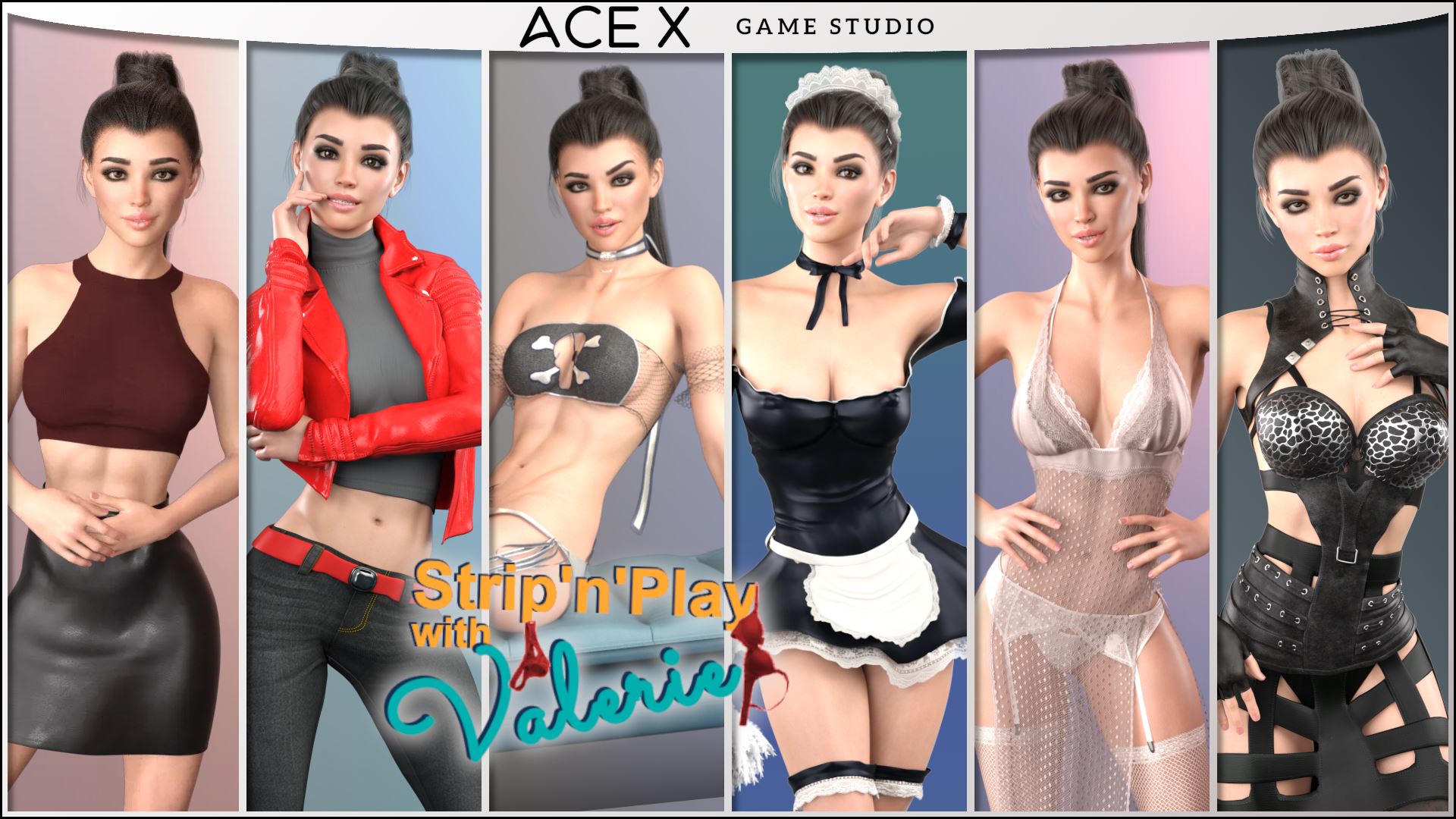 Strip n Play with Valerie porn xxx game download cover