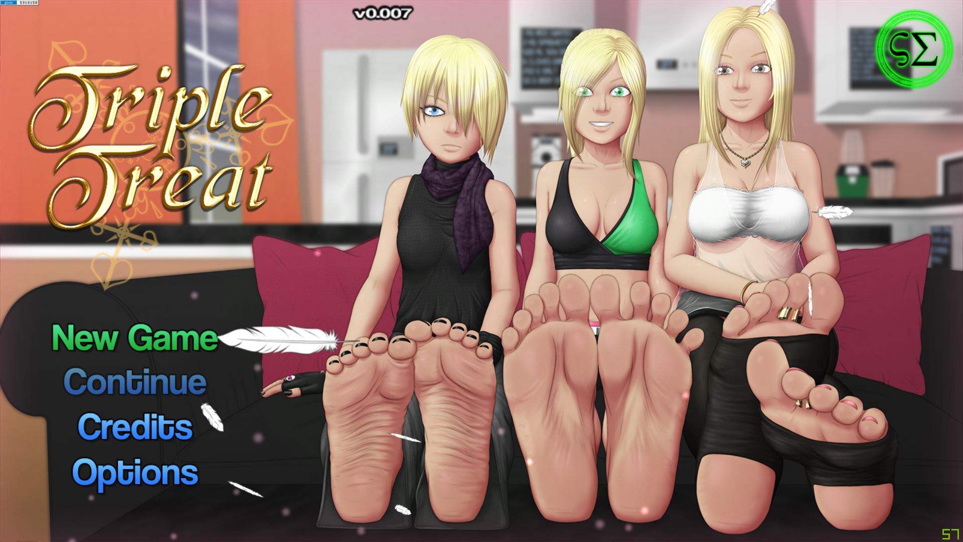 Triple Treat porn xxx game download cover