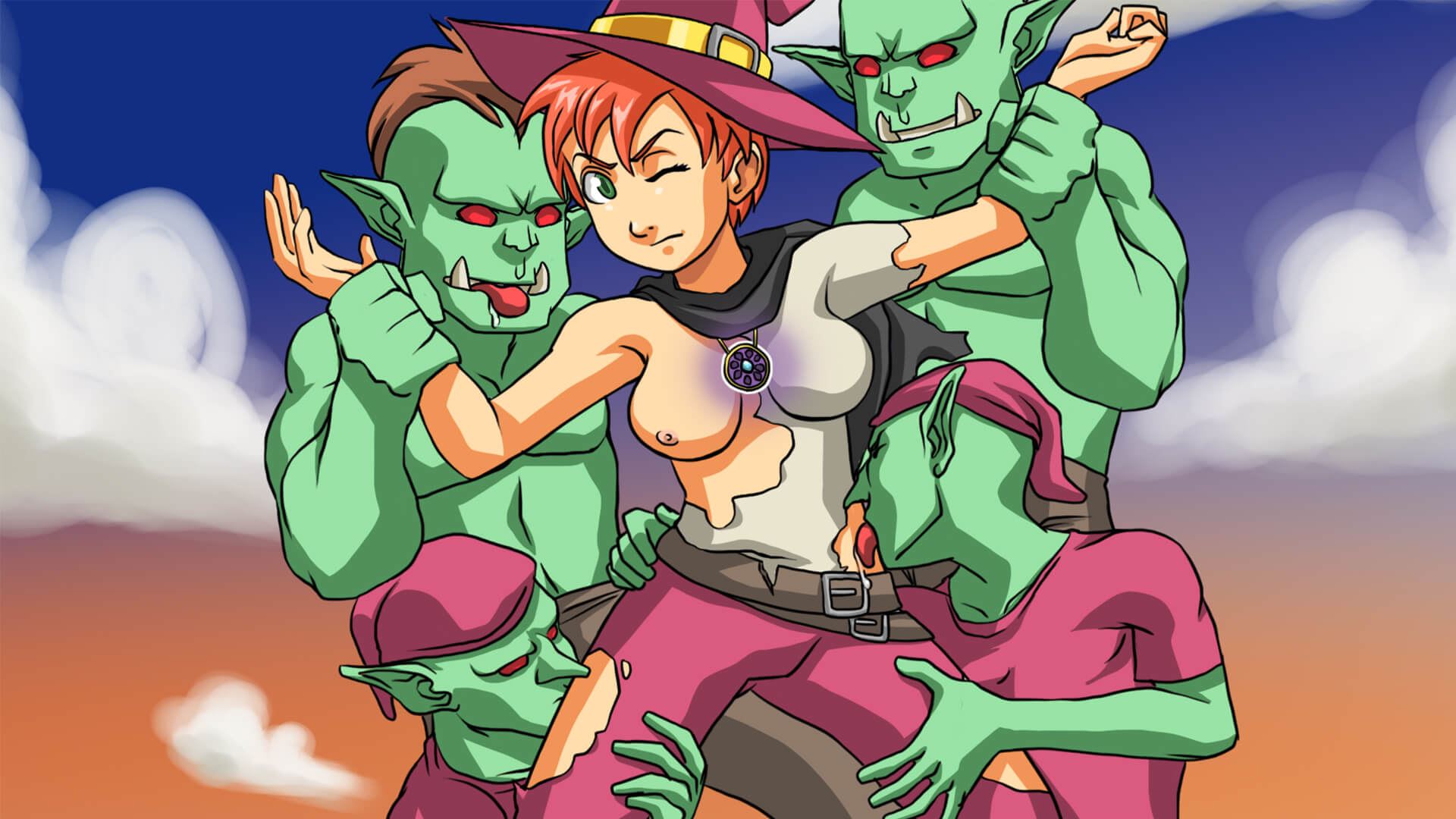 Witch Zoe Hentai Shuffle porn xxx game download cover