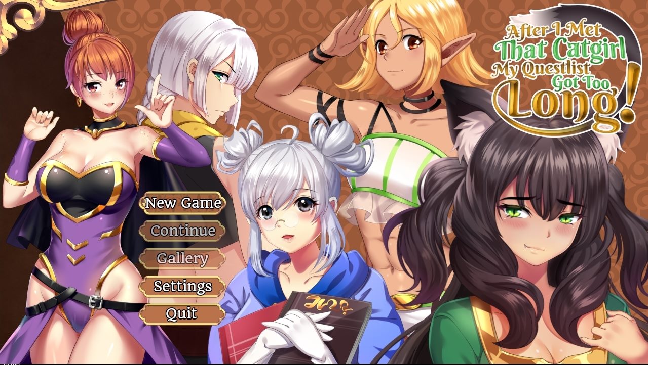 After I met that catgirl, my questlist got too long! porn xxx game download cover
