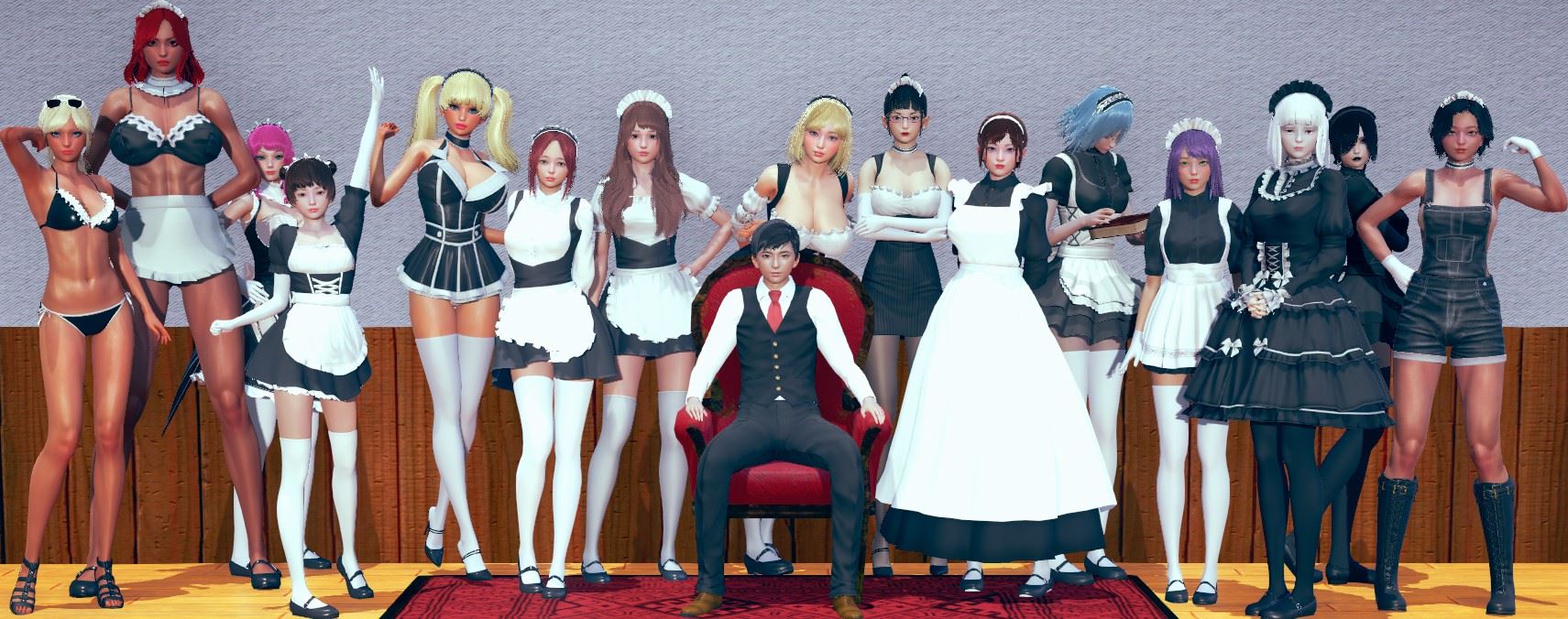 Maids And Masters porn xxx game download cover